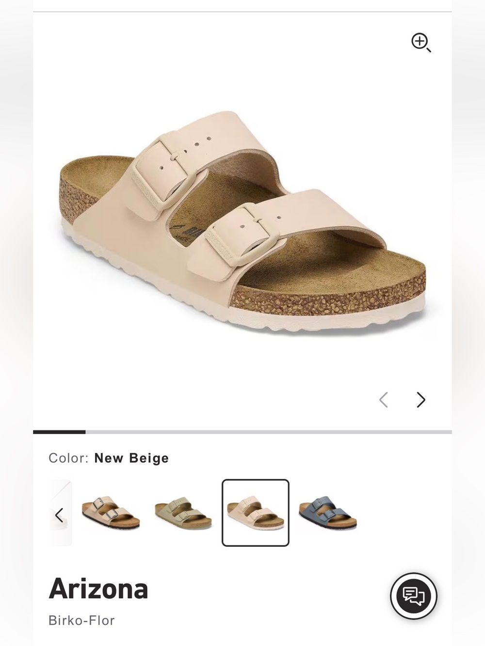 Birkenstock Arizona Men’s  Sandal — New Beige